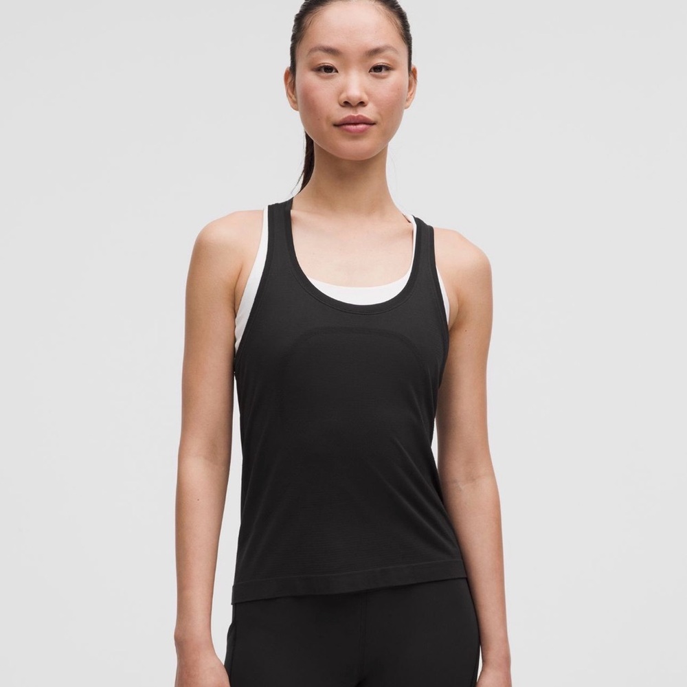 Lululemon Swiftly Tech Black Racerback Tank Top